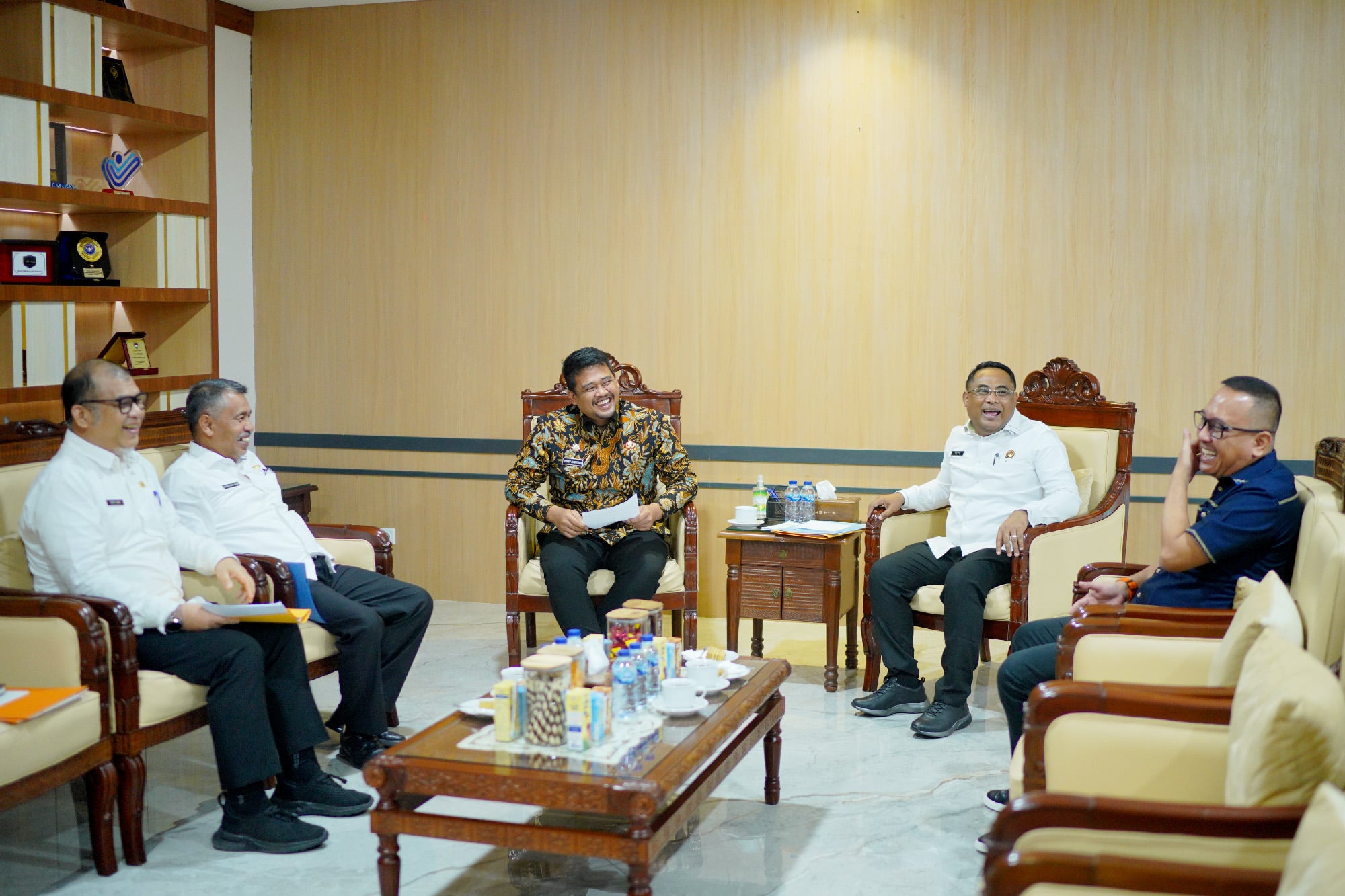 Bobby Nasution Dukung Program BPN Lakukan Penataan Lahan di Sumut