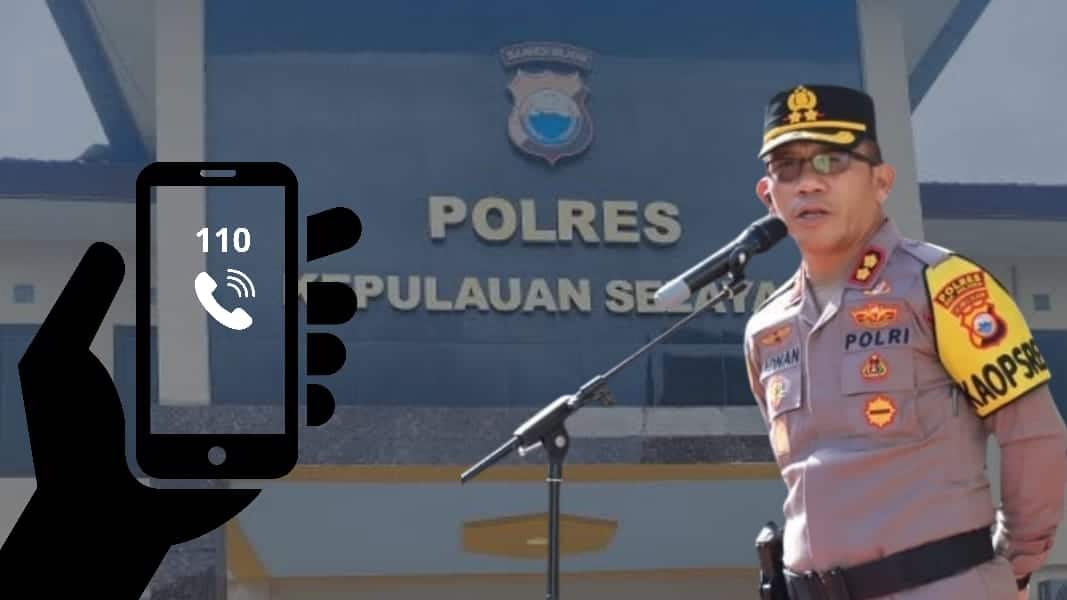 Oknum Permainkan Layanan Hotline 110, Kapolres Selayar Beri Peringatan Keras