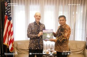 Walikota Temui Konjen Amerika Serikat di Surabaya