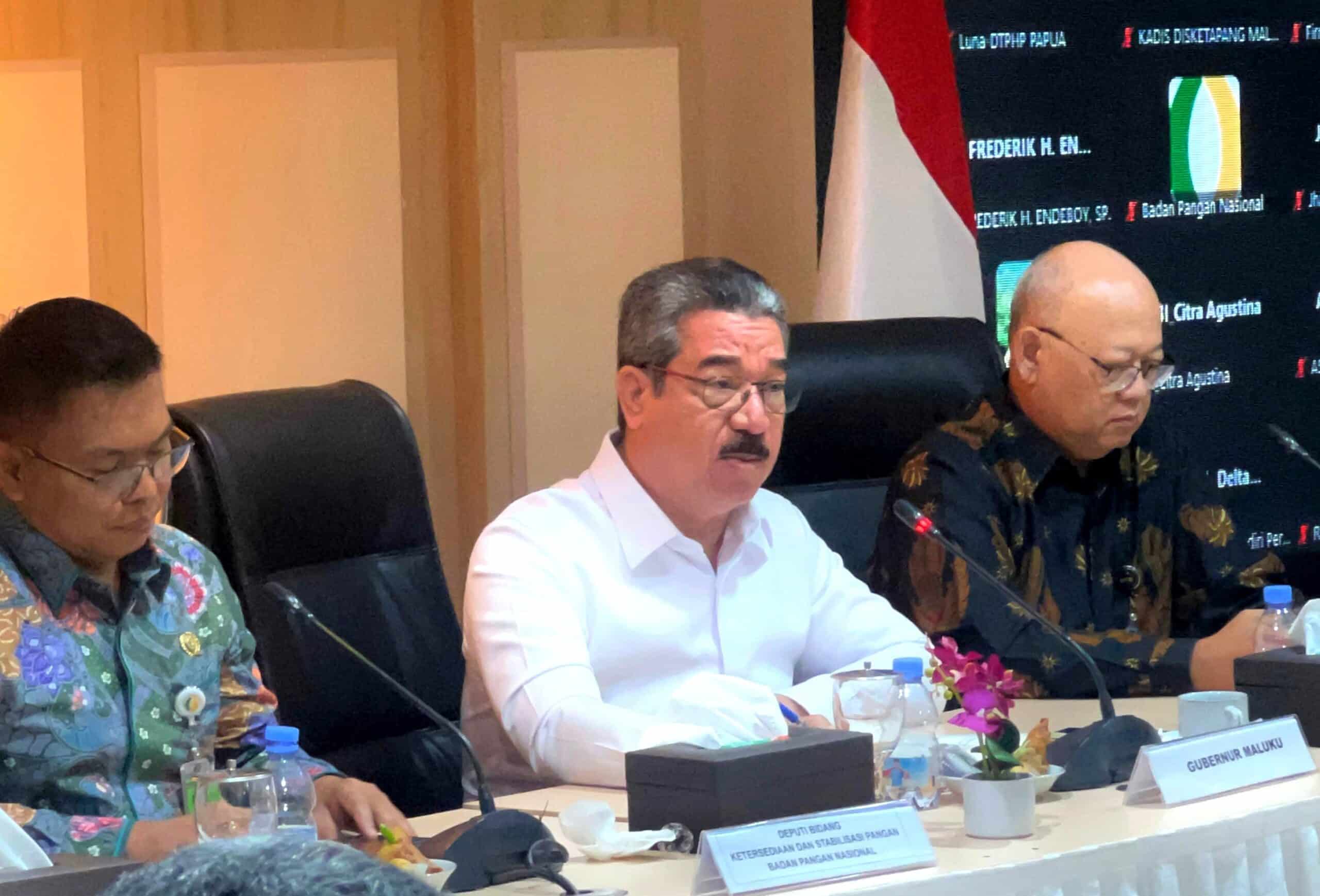 GUBERNUR MALUKU IKUTI RAKOR SPHP WILAYAH INDONESIA TIMUR