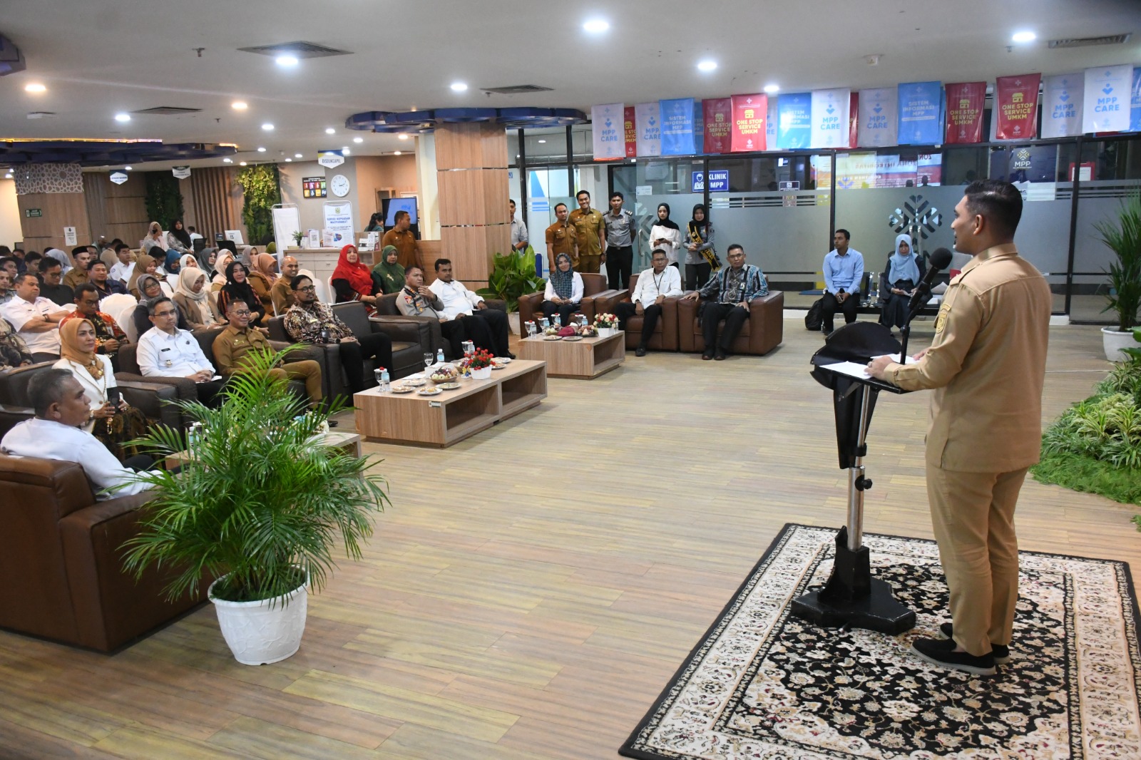 Bang Afdal Resmikan Sistem Informasi Terpadu MPP Banda Aceh