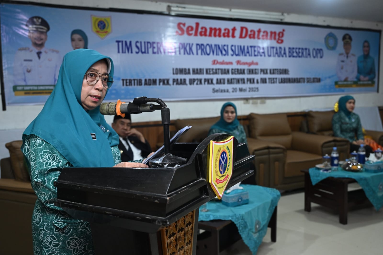 Supervisi PKK di Labusel, Staf Ahli I TP PKK Sumut Ajak Jaga Koordinasi dan Sinergi