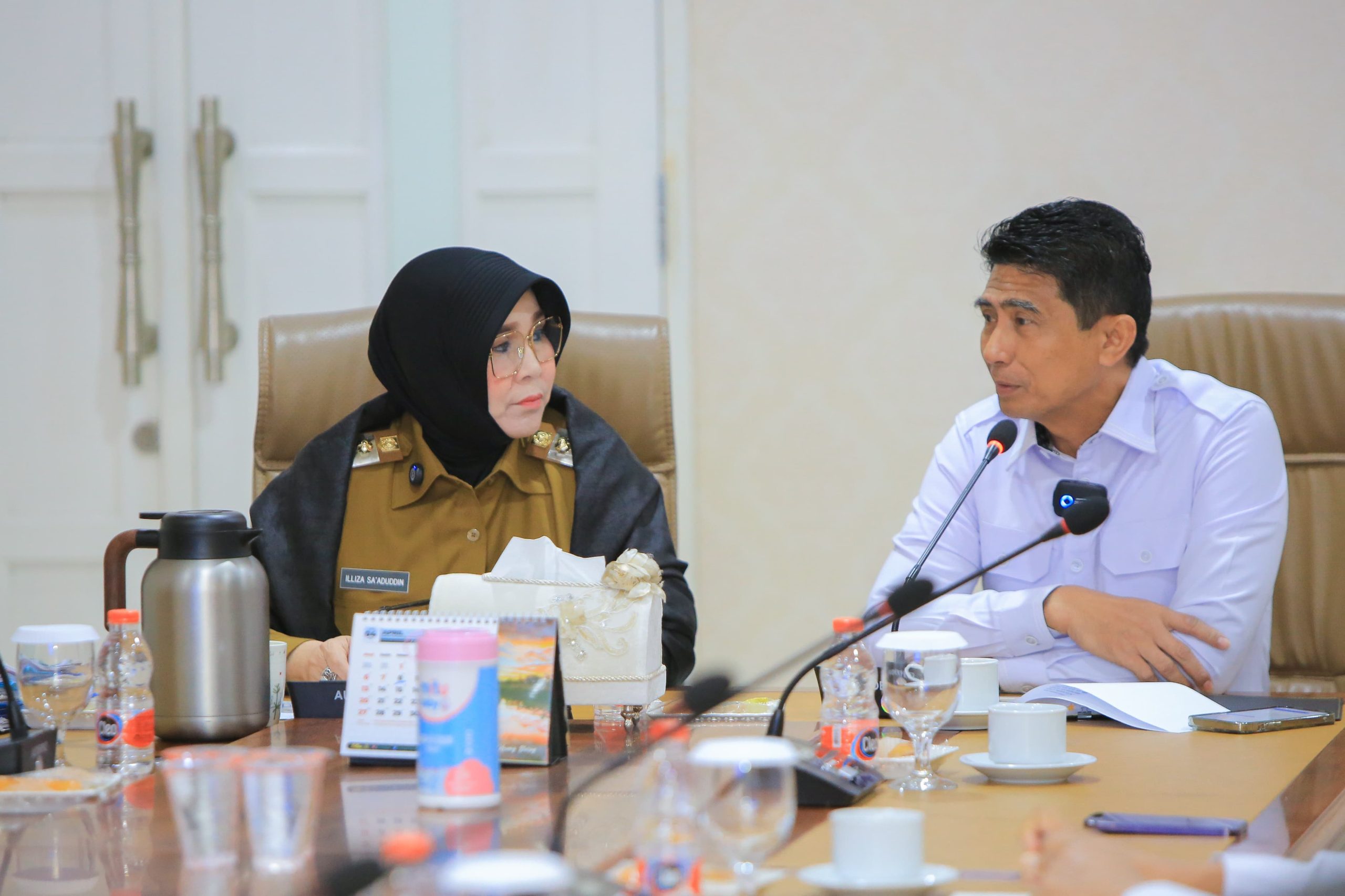 Illiza Teken MoU Pencegahan-Pemberantasan Narkotika dengan Kepala BNN Aceh