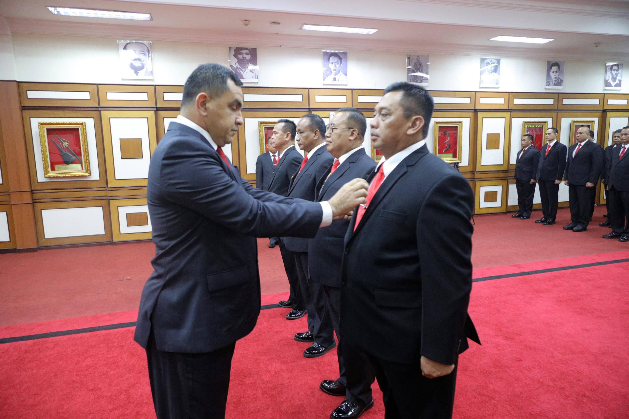 Irjen Kemhan Pimpin Sertijab Inspektur III dan V Itjen Kemhan