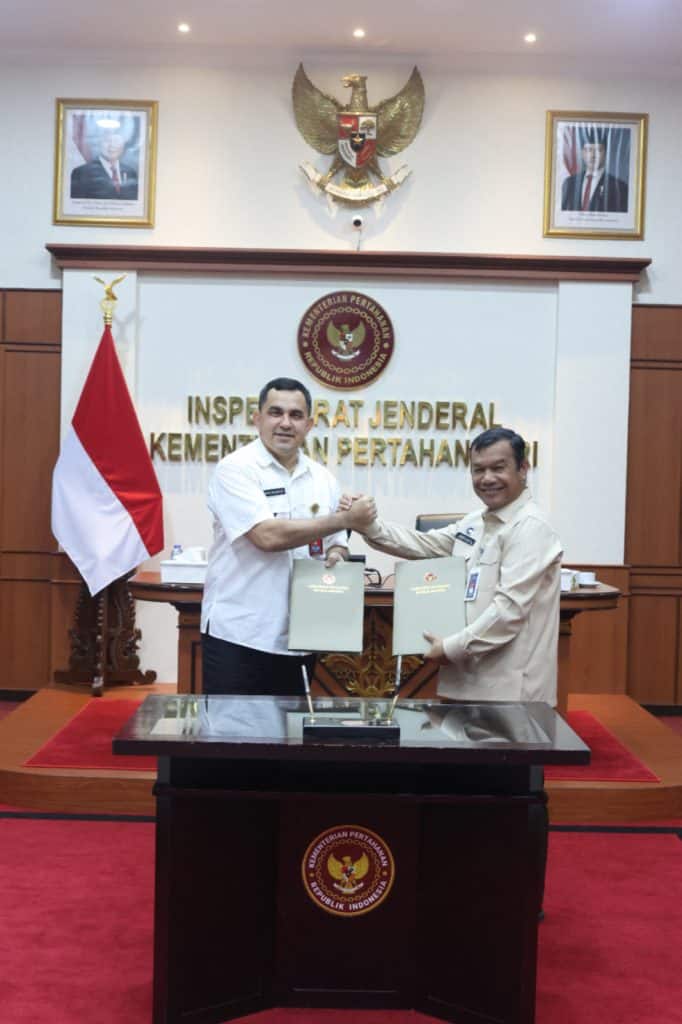 Irjen Kemhan dengan Badan Gizi Nasional Tandatangani Perjanjian Kerja Sama