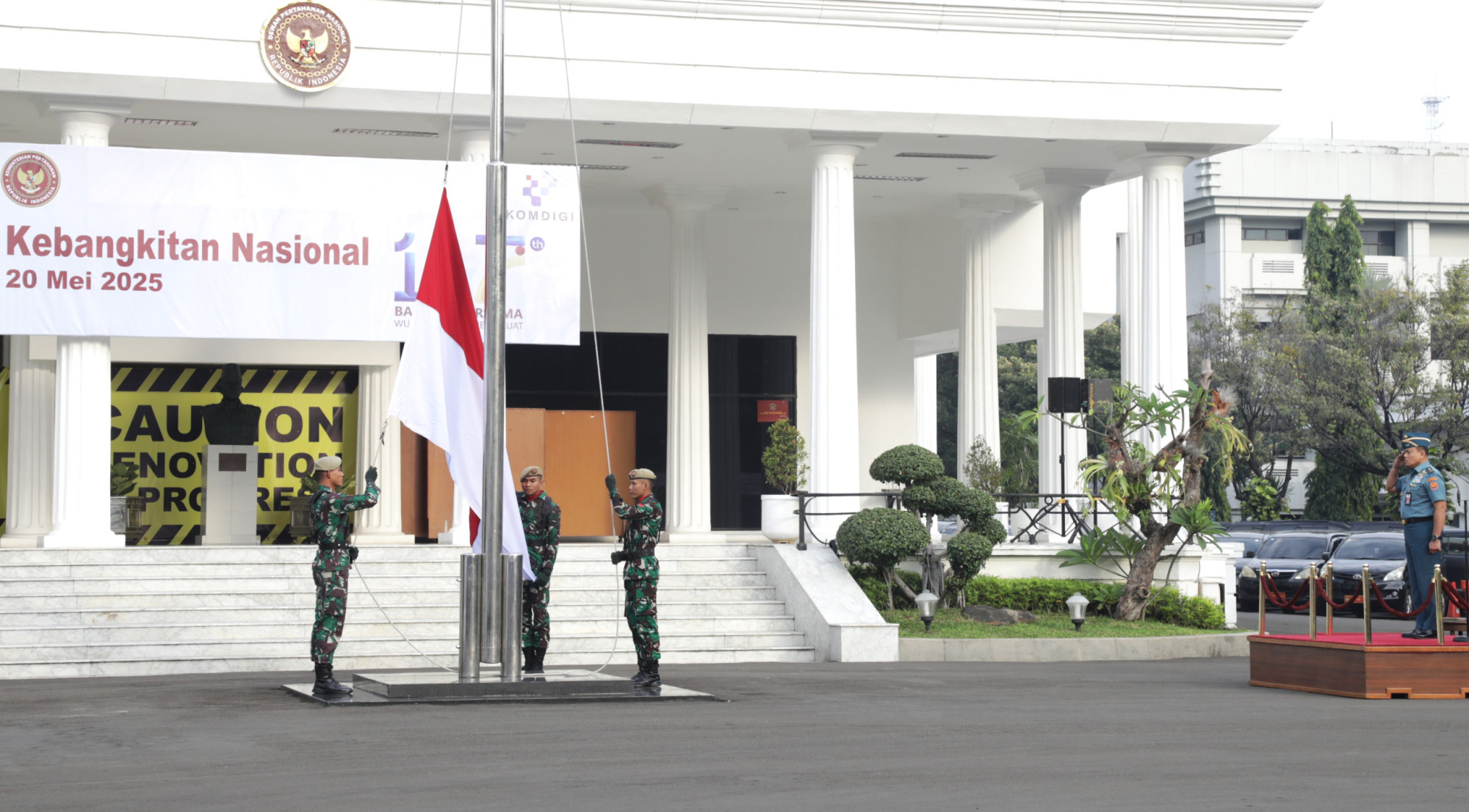 Kementerian Pertahanan Gelar Upacara Peringatan Hari Kebangkitan Nasional