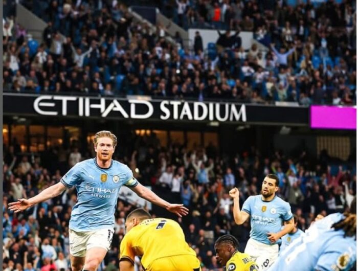 Manchester City vs Wolves: De Bruyne Bawa City ke Posisi Ketiga Liga Inggris – Presscorner.id