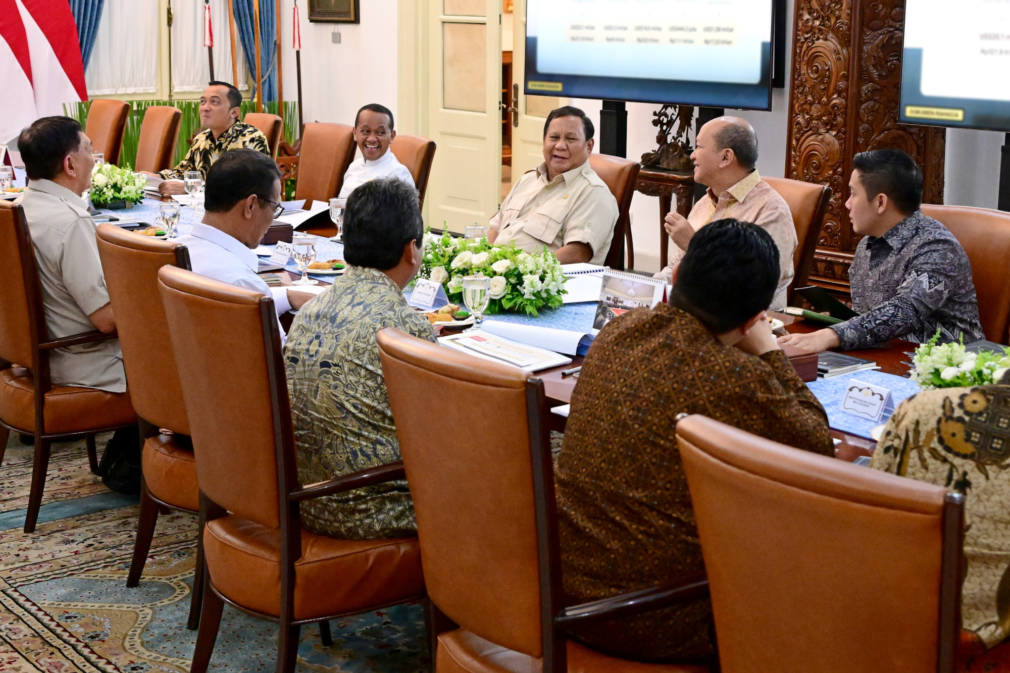 Menhan Hadiri Ratas Dipimpin Presiden, Bahas Tindak Lanjut Hilirisasi Nasional