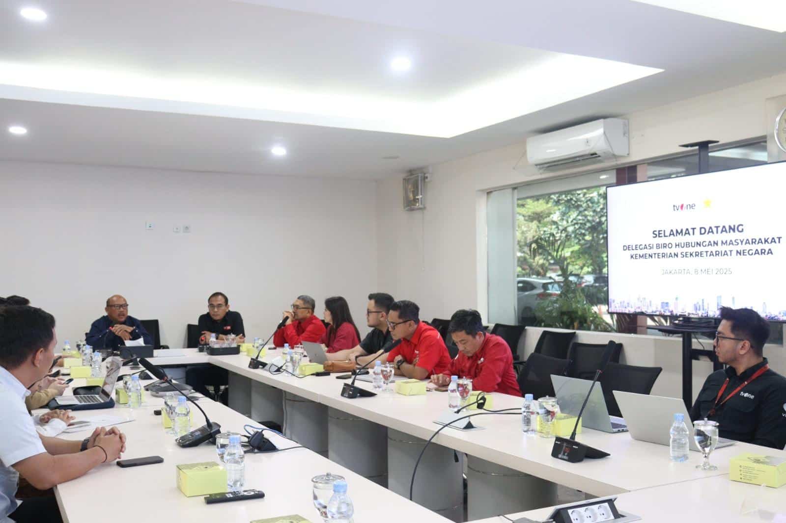 Perkuat Komunikasi Publik Pemerintah, Kemensetneg dan TVOne Jalin Kolaborasi Mendukung Indonesia Emas 2045 | Sekretariat Negara