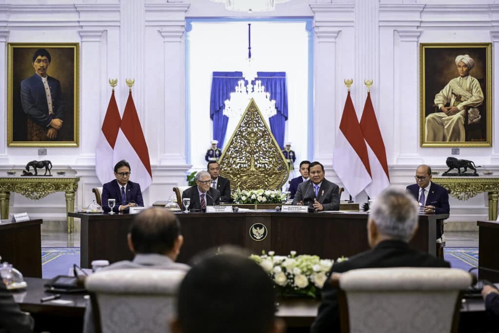 Pertemuan Presiden Prabowo dan Bill Gates Bahas Kerja Sama Kesehatan Global