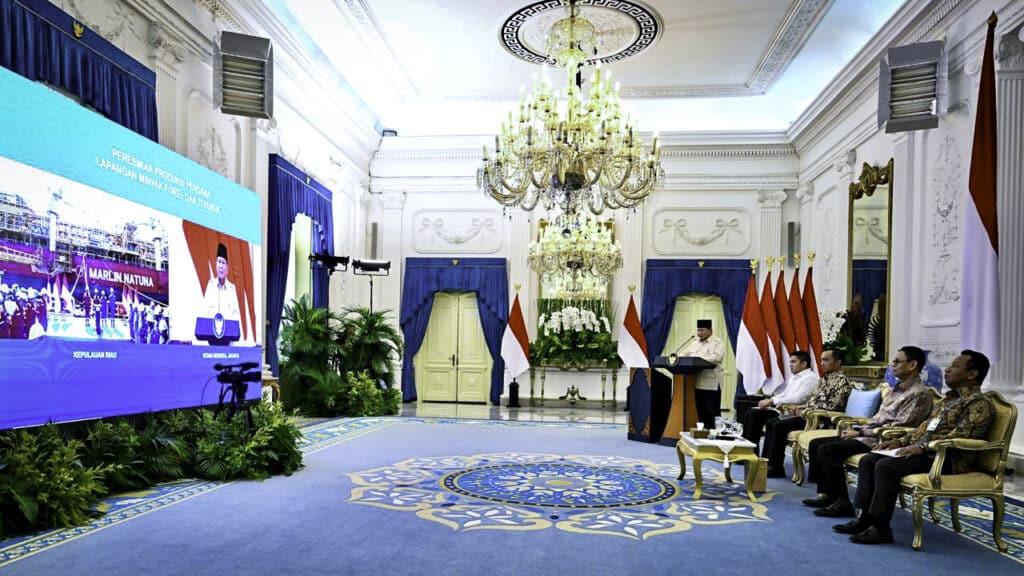 Presiden Prabowo Resmikan Produksi Perdana Lapangan Minyak Forel dan Terubuk di Natuna: Tonggak Swasembada Energi Nasional