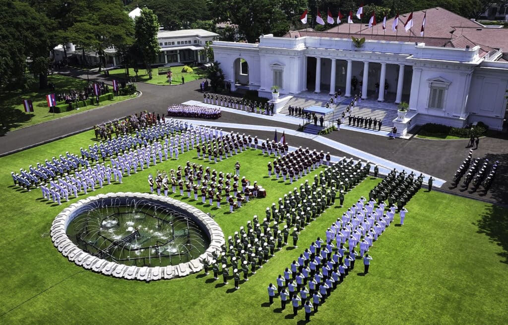 Presiden Prabowo Terima Kunjungan Resmi Presiden Senat Hun Sen di Istana Jakarta – Sekretariat Kabinet Republik Indonesia