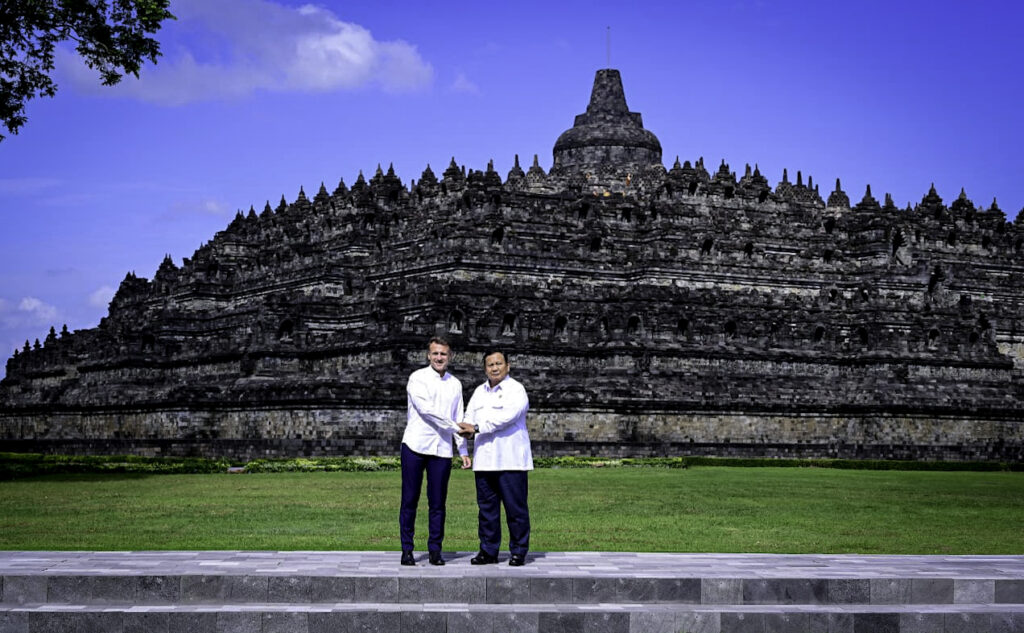 Presiden Prabowo dan Presiden Macron Kunjungi Candi Borobudur, Tegaskan Nilai Persahabatan dan Toleransi Antarbangsa