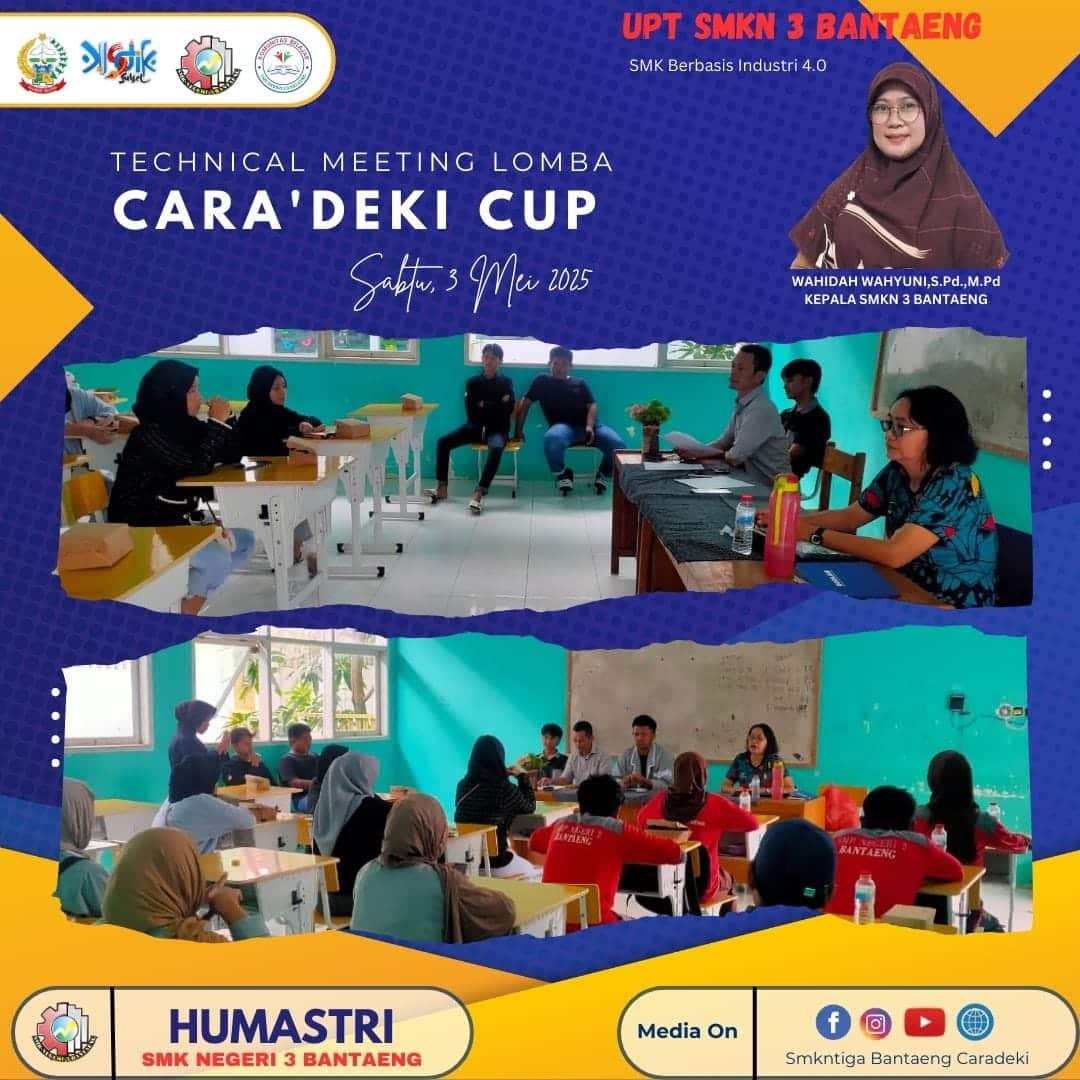 Caraddeki Cup SMKN 3 Bantaeng: Kompetisi Futsal & Voli yang Bikin Semangat Membara!
