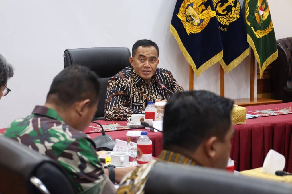 Sekjen Kemhan Pimpin Rapat Persiapan Kehadiran Indonesia pada United Nations Peacekeeping Ministerial (UNPM) 2025 di Berlin
