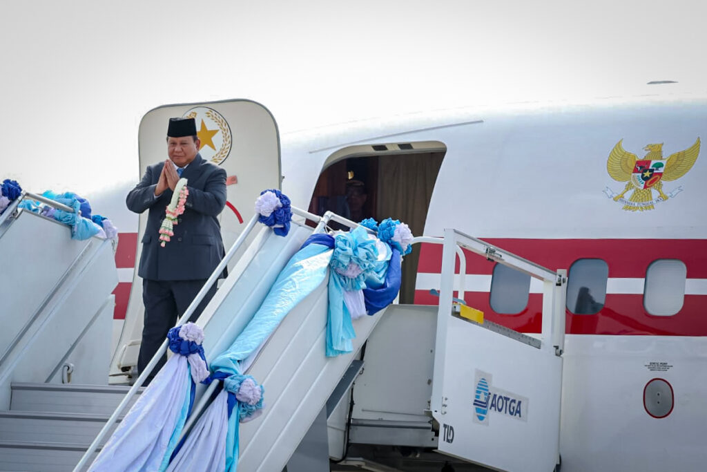 Usai Kunjungan Resmi di Thailand, Presiden Prabowo Bertolak Menuju Tanah Air