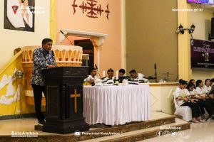 Hadiri Perayaan HUT KKA, Wattimena : Kolaborasi Pemerintah dan Gereja Harus Terjaga