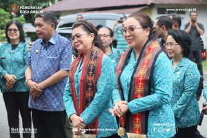 Dua Posyandu Ambon Ditinjau Ketua TP-PKK Maluku