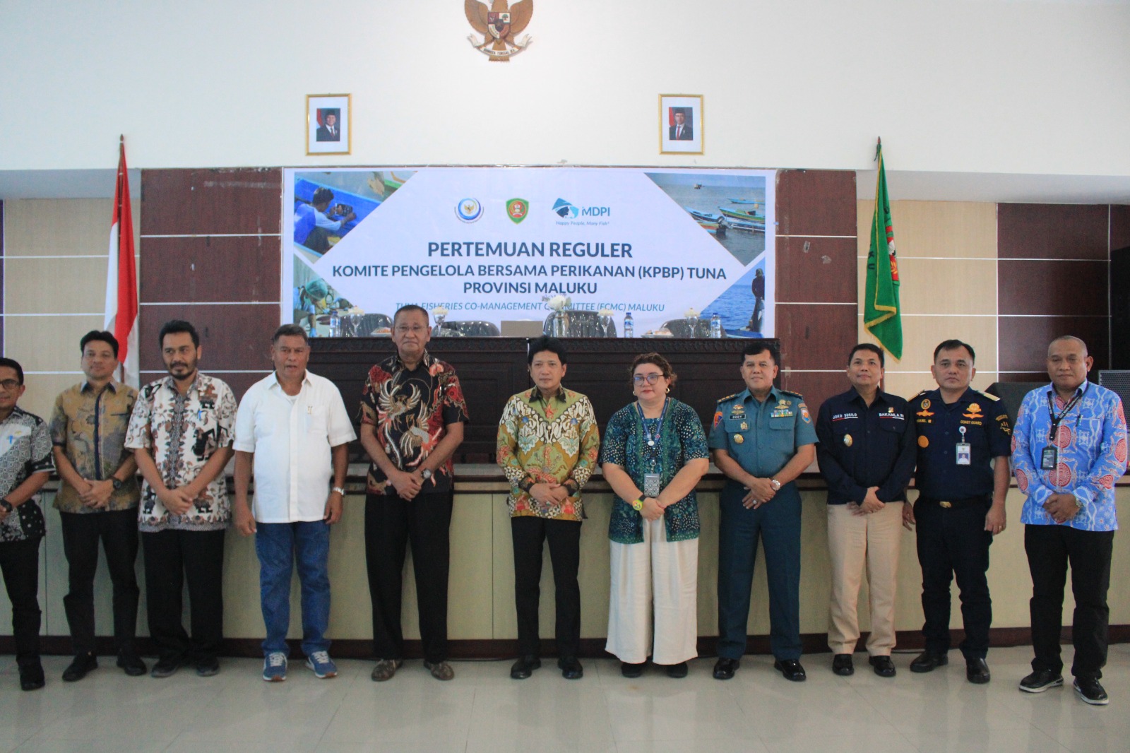 SEKDA BUKA PERTEMUAN REGULER KPBP TUNA PROVINSI MALUKU