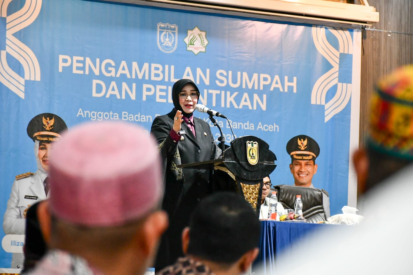 Wali Kota Illiza Lantik Anggota Baitul Mal Banda Aceh Periode 2025-2030