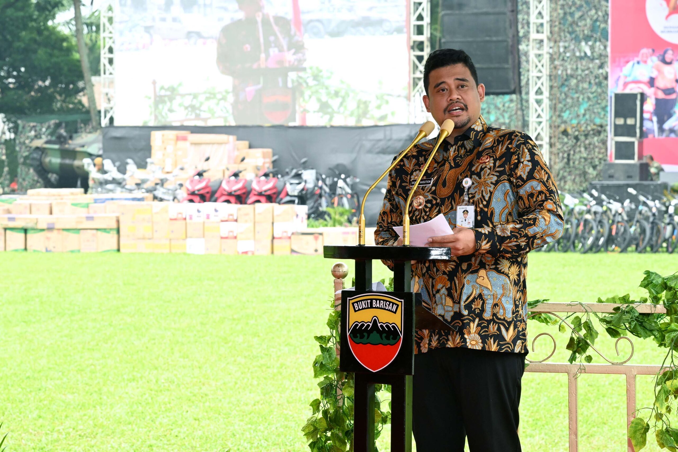 HUT Kodam I/BB ke-75 Tahun Bobby Nasution Apresiasi Selalu Hadir Bantu Pemprov Sumut Membangun Daerah