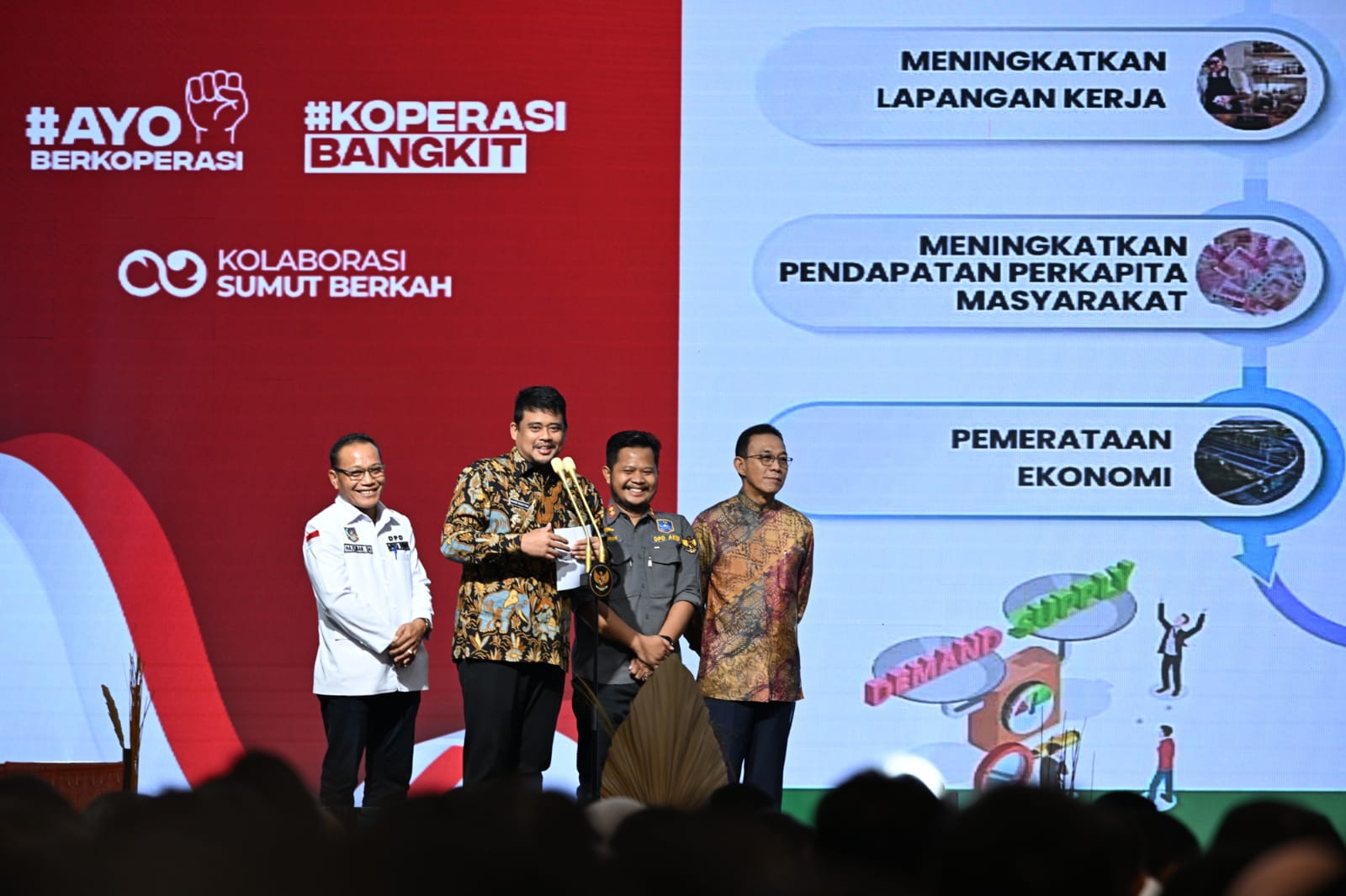 Provinsi Sumut Berhasil Membentuk 100% atau 6.110 Koperasi Merah Putih di Seluruh Desa/Kelurahan