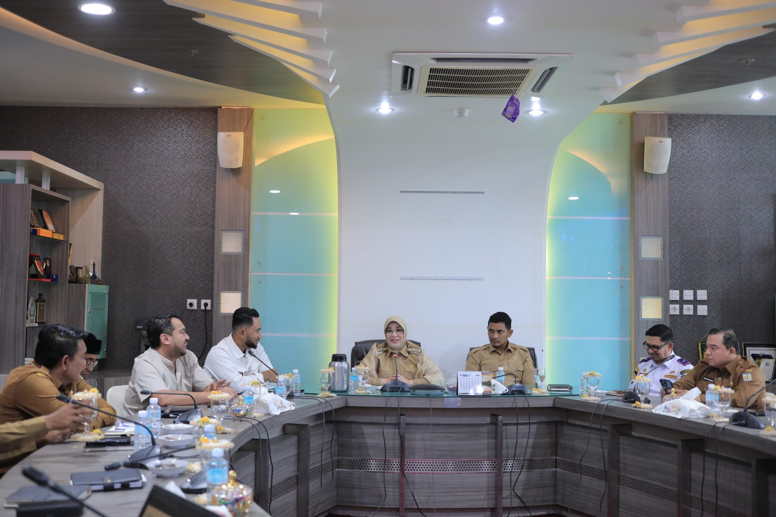 Illiza Terima Kunjungan Alfie Alfandy dan Tim Skema Data Indonesia