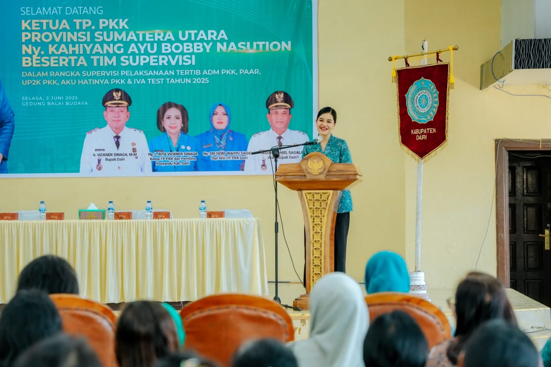 Kahiyang Ayu Ajak Seluruh Anggota PKK Perluas Kemitraan Agar Program-program Berjalan Maksimal