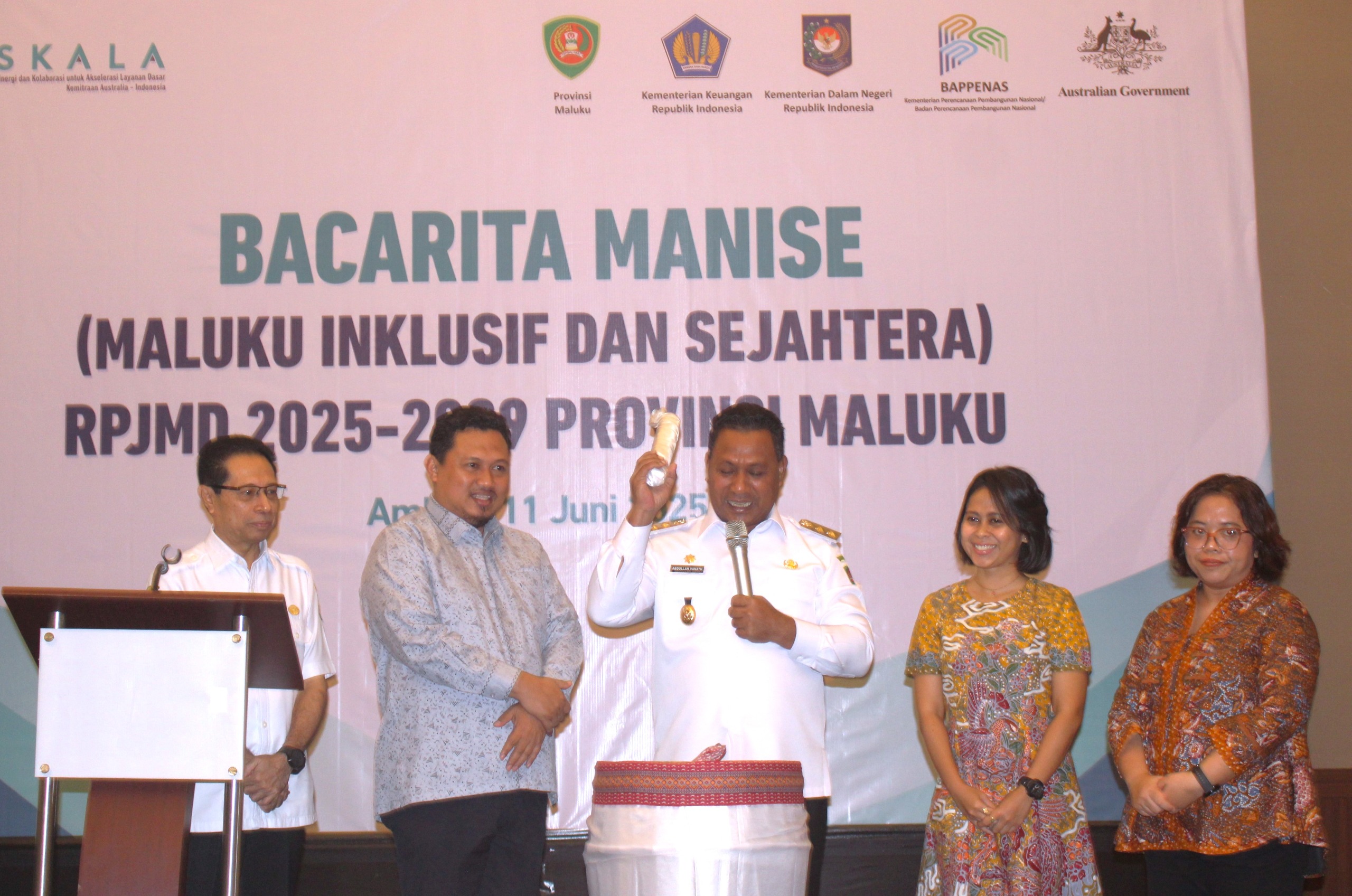 WAGUB MALUKU BUKA MUSRENBANG TEMATIK BACARITA MANISE – Media Center