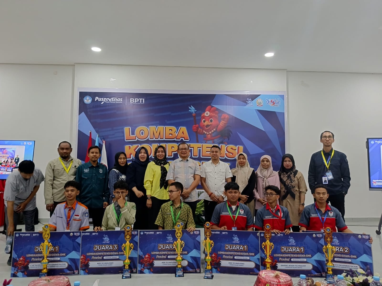 SMK Telkom Makassar Sukses Jadi Tuan Rumah Lomba Kompetensi Siswa (LKS) SMK Sulawesi Selatan 2025