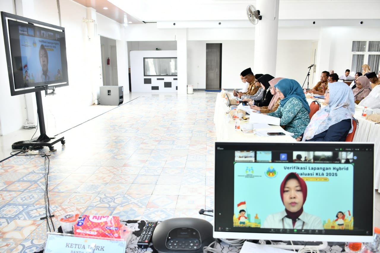 Wali Kota Illiza Paparkan Capaian Banda Aceh dalam Verifikasi Kota Layak Anak