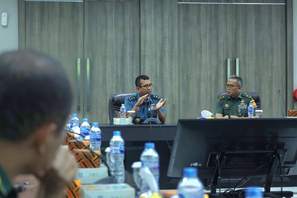 Kemhan Gelar Rakor Finalisasi Laporan Kesiapan Indo Defence 2024 Expo & Forum