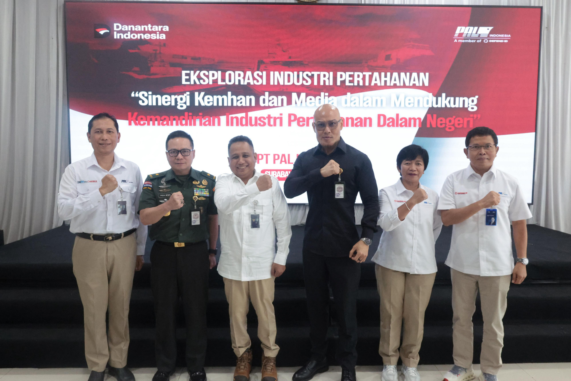 Kemhan dan Media Kunjungi PT PAL, Dukung Industri Pertahanan