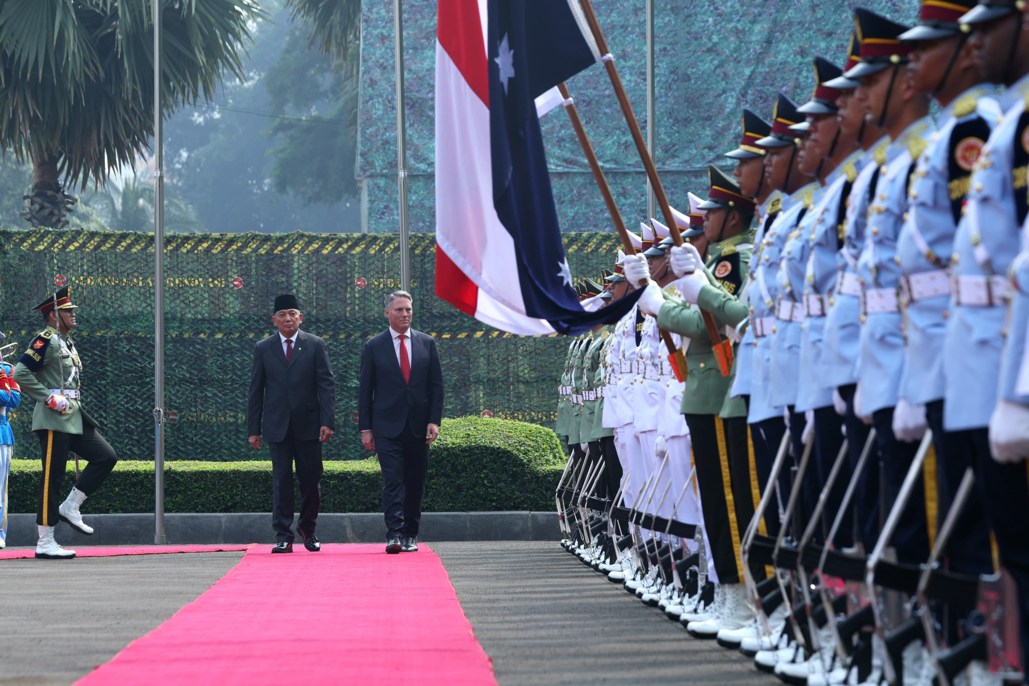 Menhan Sjafrie Terima Deputy Prime Minister and Minister of Defence of Australia, Tingkatkan Kapabilitas Pertahanan