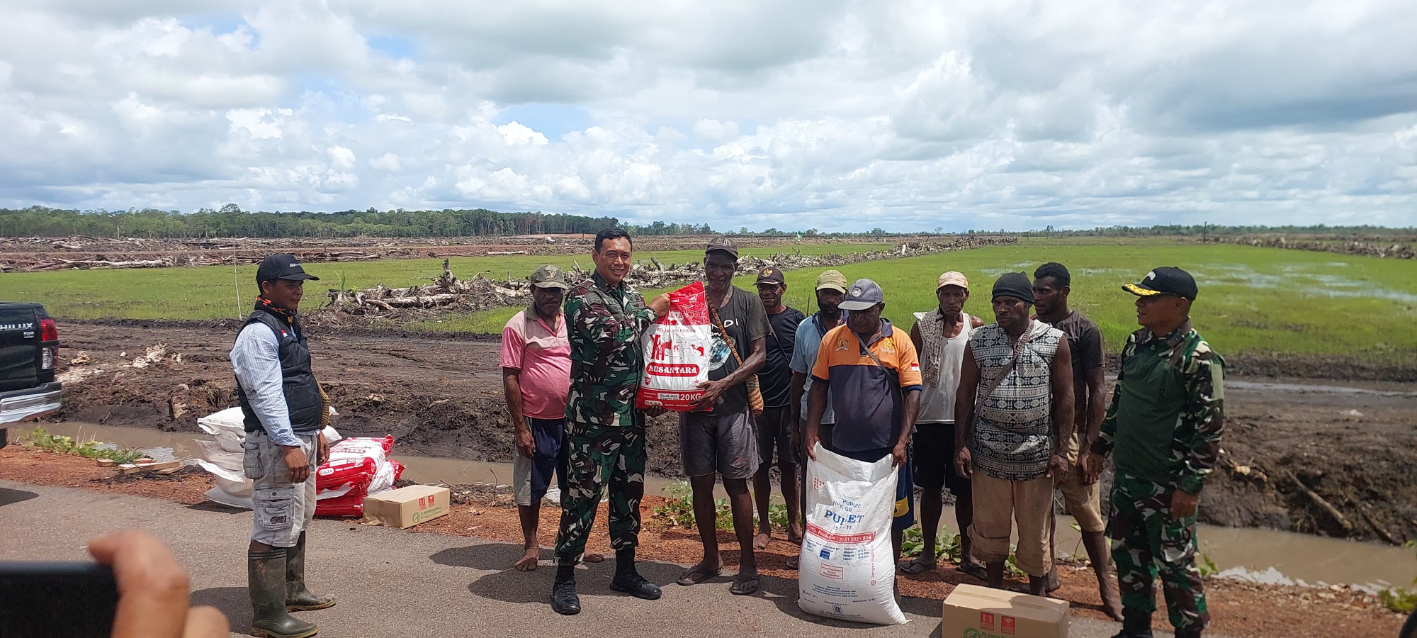 Penguatan Ketahanan Nasional Melalui Swasembada Pangan, Kementerian Pertahanan Dukung Percepatan Program Cetak Sawah di Merauke