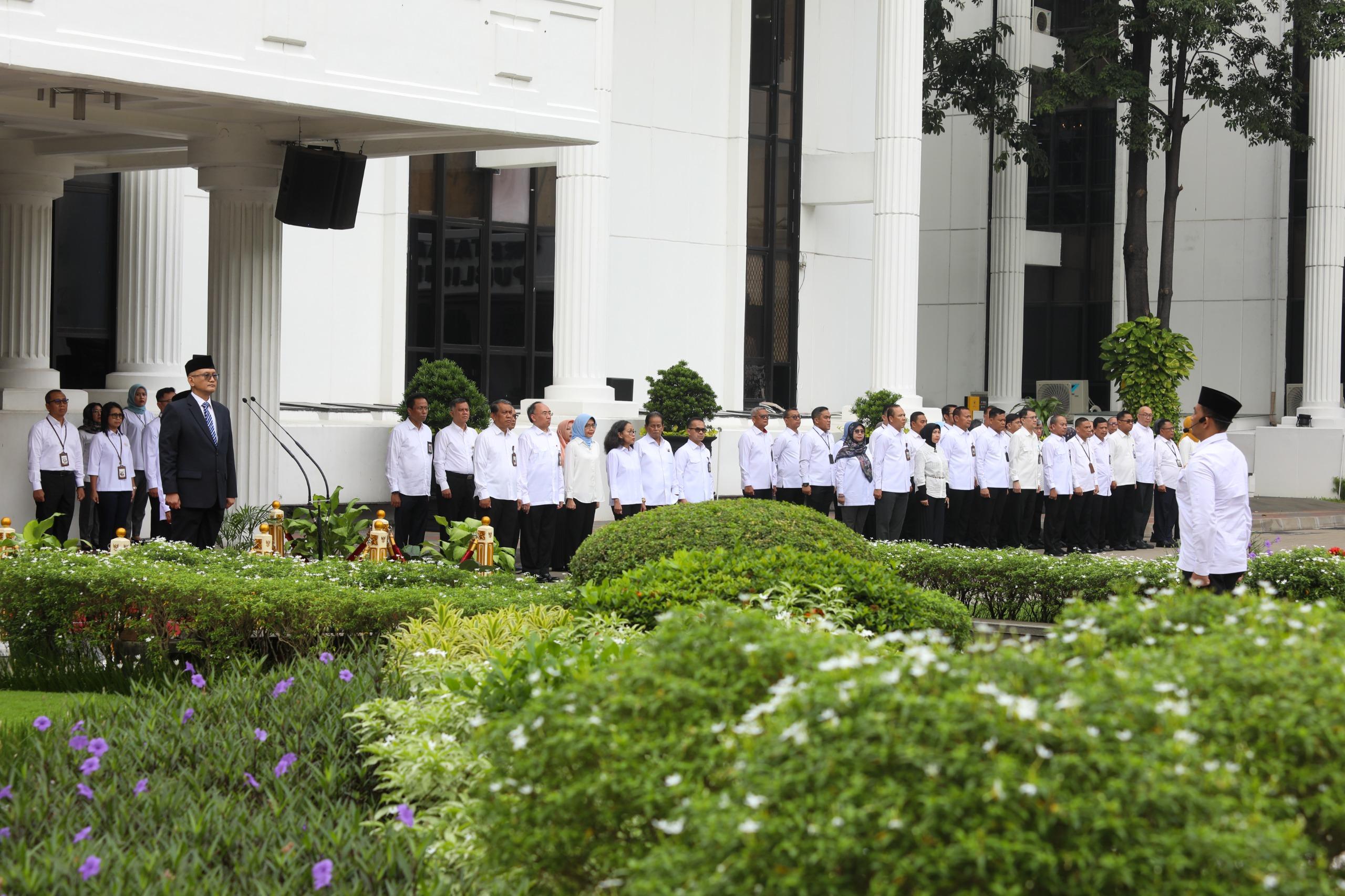 Perkuat Ideologi Bangsa, Kemensetneg Selenggarakan Upacara Peringatan Hari Lahir Pancasila 2025 | Sekretariat Negara