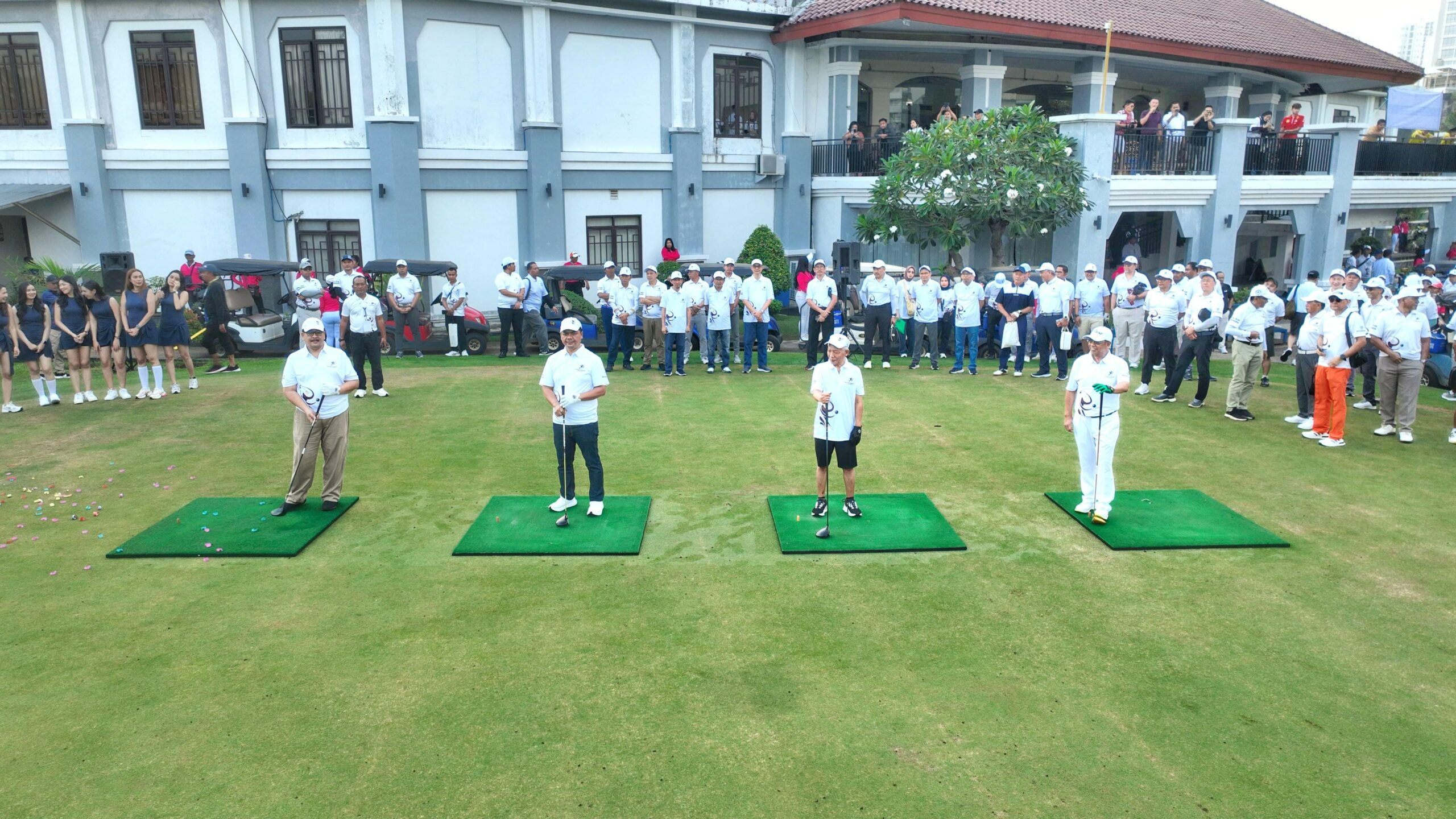 Rayakan HUT ke-40, PPK Kemayoran Gelar Turnamen Golf | Sekretariat Negara
