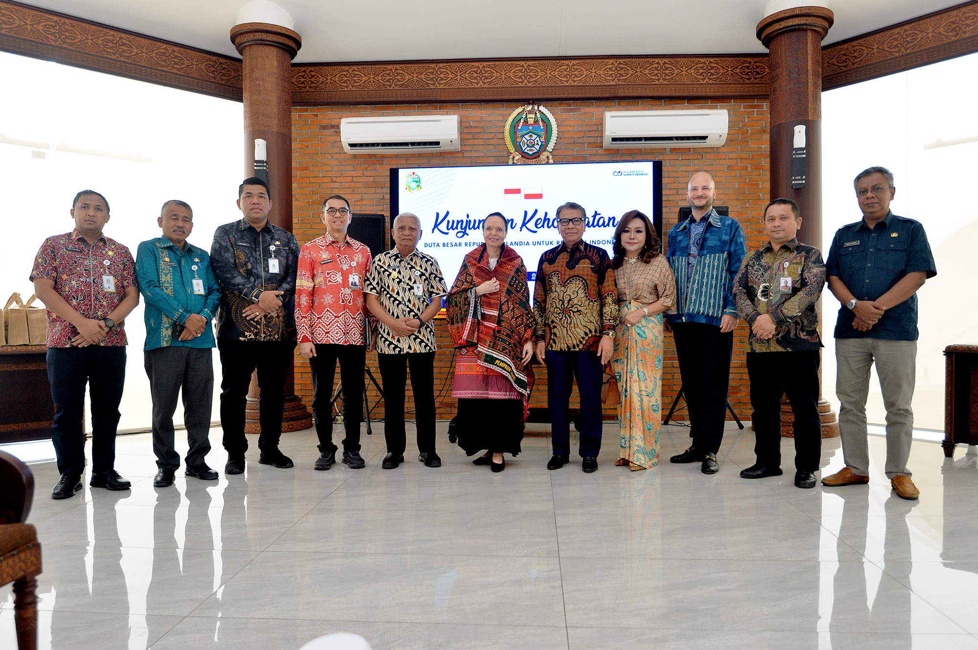 Wagub Sumut Terima Kunjungan Dubes Polandia, Jajaki Kerja Sama Pendidikan Pariwisata dan Perkebunan