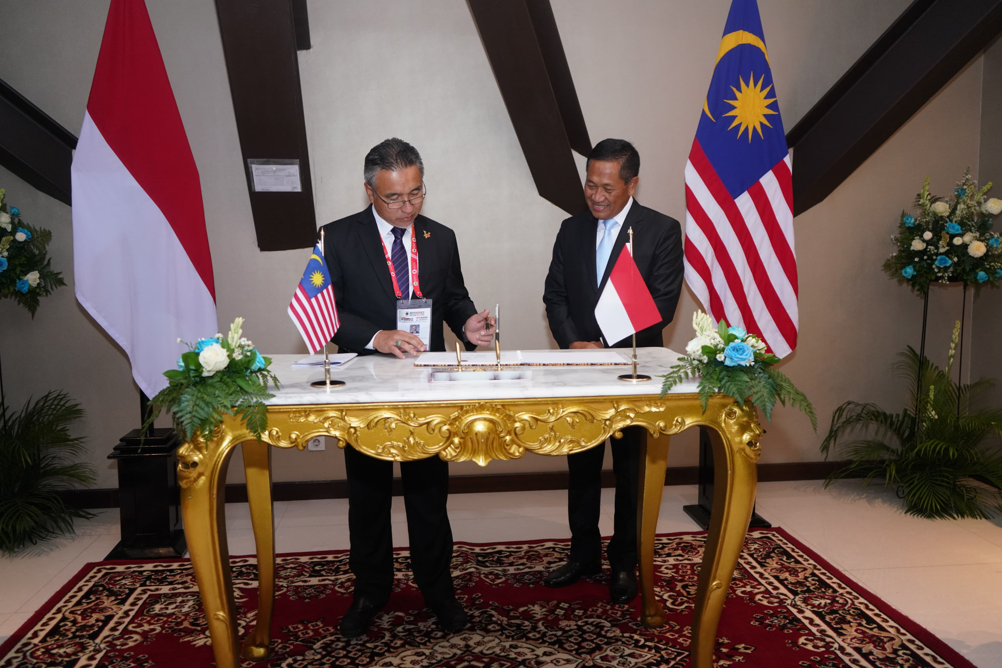 Wamenhan RI Terima Kunjungan Kehormatan Wakil Menteri Pertahanan Malaysia