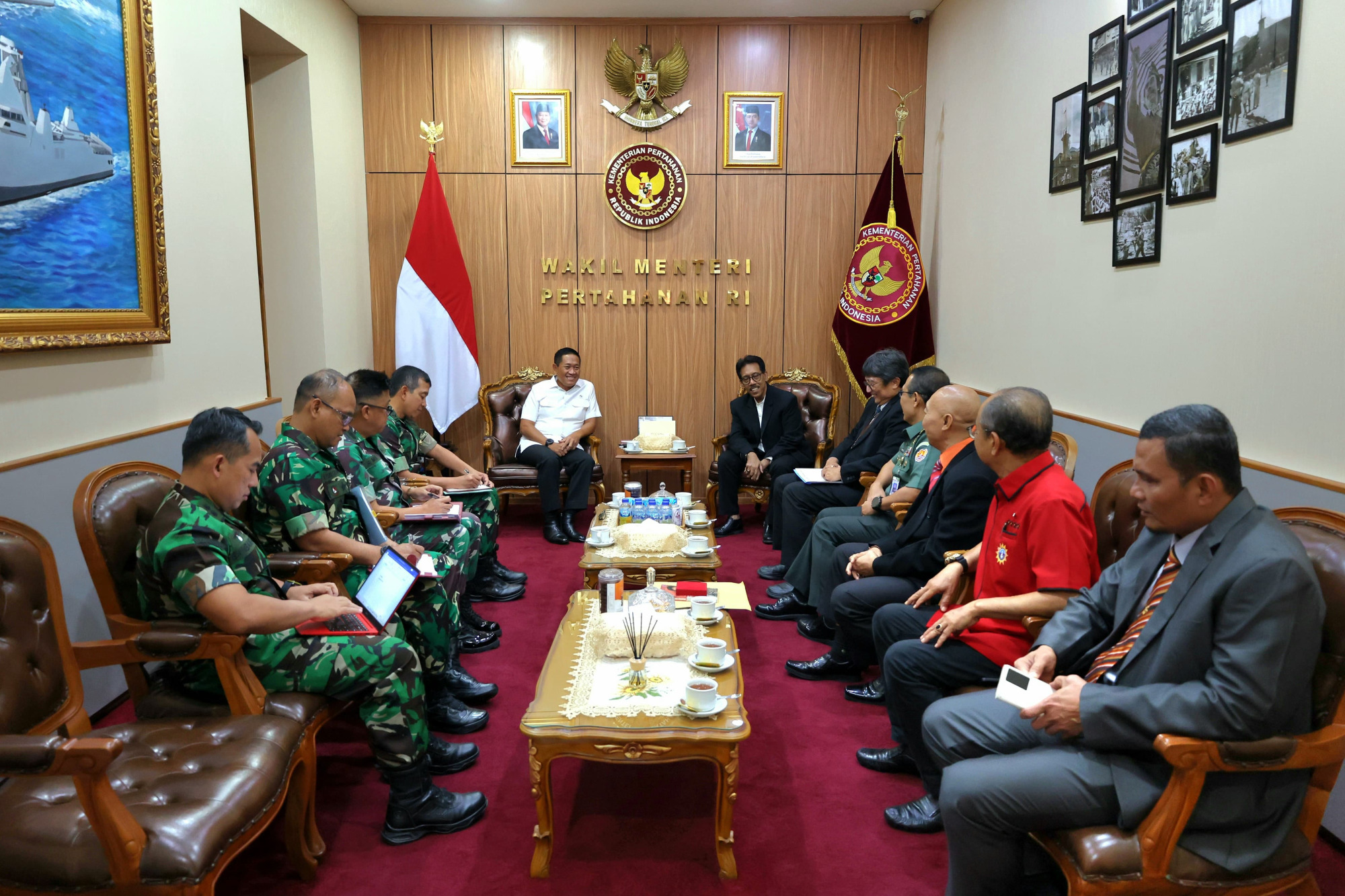 Wamenhan Terima Audiensi Pengurus PP Tapak Suci Putera Muhammadiyah