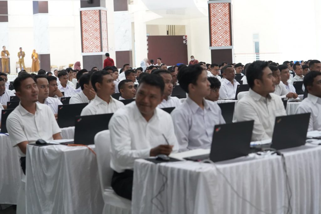 Tinjau Pelaksanaan ujian seleksi PPPK Tahap 2 – Pemerintah Kota Palu
