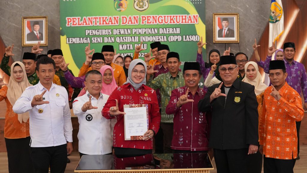 Pelantikan DPD LASQI Kota Palu Masa Bakti 2025–2030