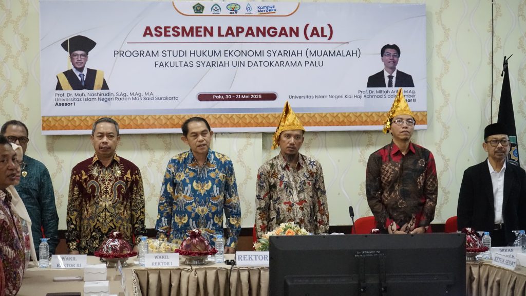 Hadiri Asesmen Lapangan, Sekda Irmayanti Harap Prodi HES UIN Datokarama Palu Raih Akreditasi Unggul