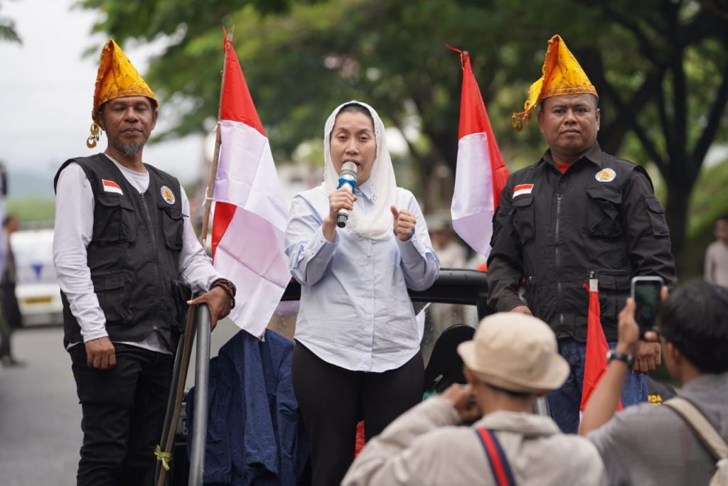 Wawali Imelda Harap Pawai Kebangsaan Laskar Topo Tara Jadi Wujud Nyata Persatuan