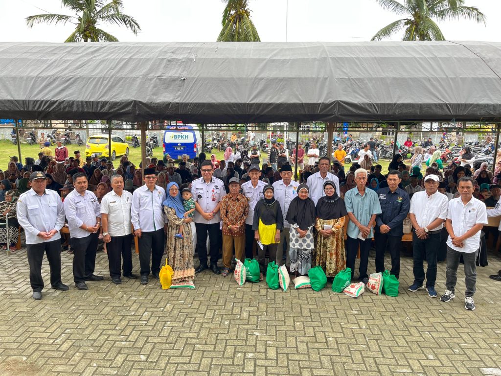 Penyaluran ZIS kepada 301 Penerima Capai Sekitar Rp186 Juta