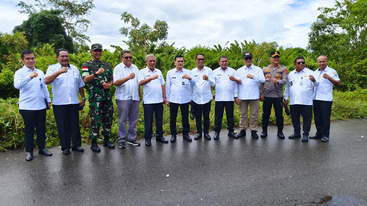WUJUD PENEGASAN KEAMANAN DAN KEDAULATAN NEGARA, GUBERNUR DAN WAGUB MALUKU PRAKARSAI PEMBANGUNAN TPI & POS IMIGRASI DI MBD