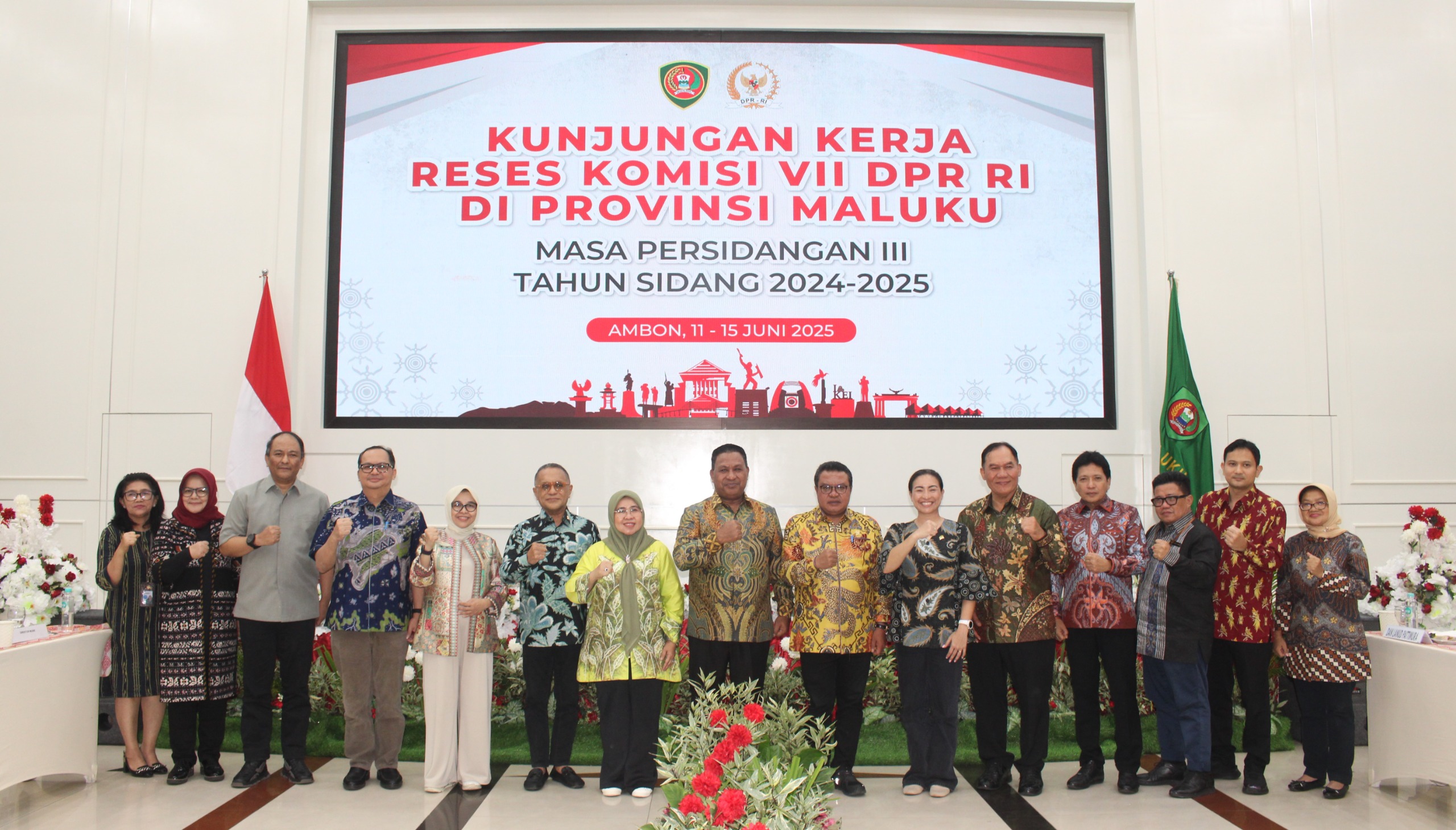 WAGUB HARAP KOMISI VII DPR RI BERIKAN DUKUNGAN UNTUK PENGEMBANGAN PARIWISATA, UMKM & EKRAF DI MALUKU