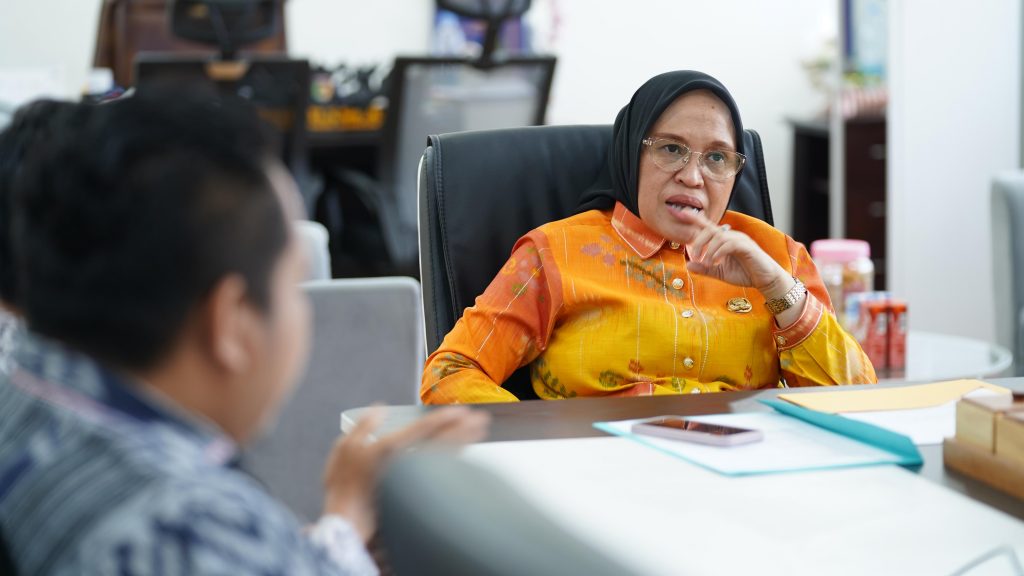 Sekda Irmayanti Terima Kunjungan Bawaslu Kota Palu