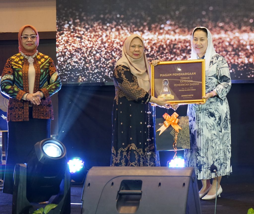 Pemkot Palu Raih Terbaik I Penghargaan Paritrana Award 2025 Tingkat Sulteng