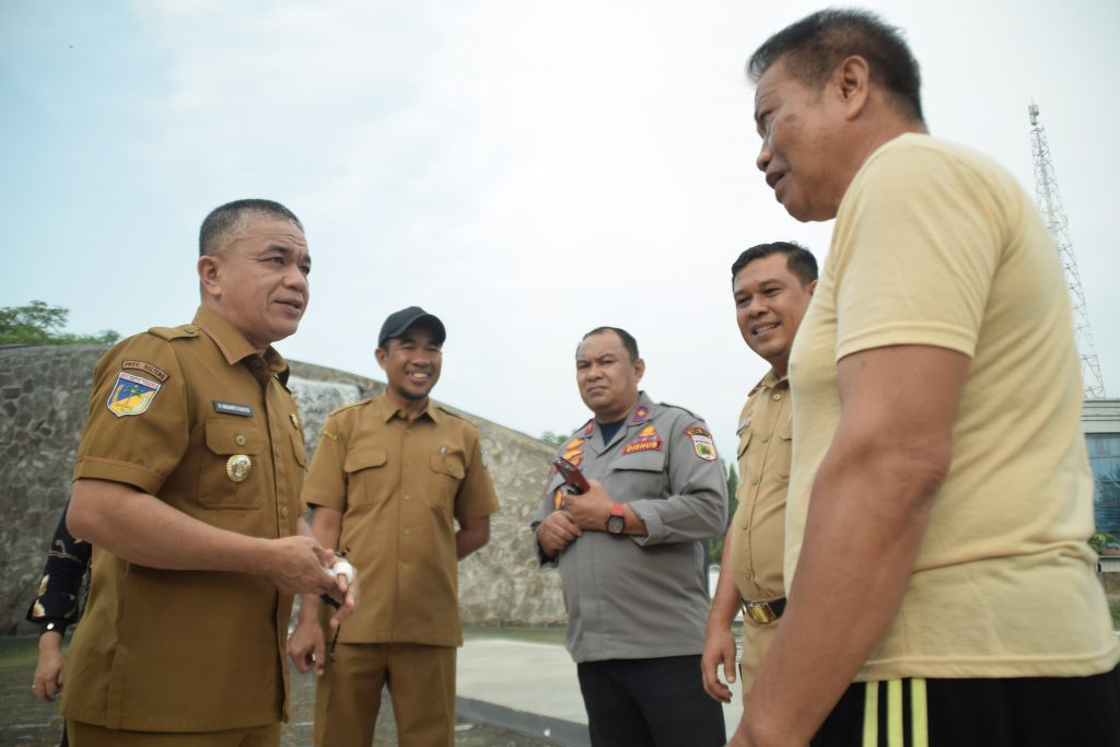 Wali Kota Palu Tinjau Revitalisasi Taman Gelora Bumi Kaktus, Harapkan Jadi Ikon Baru Kota Palu